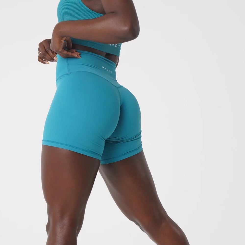 NVGTN Signature 2.0 Shorts in Teal